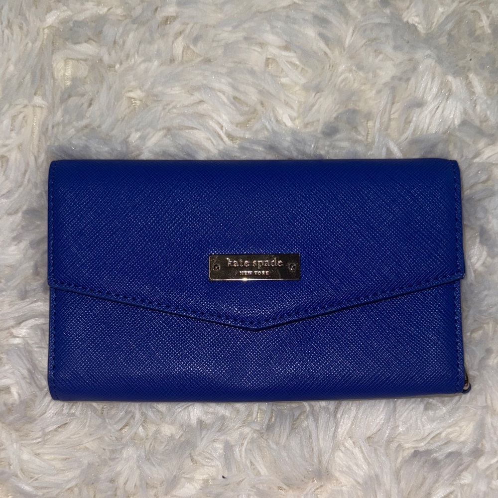 Brand New Kate Spade Blue Wallet